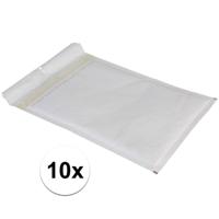 Luchtkussen enveloppen - 10x - wit - 26 x 18 cm - verzend materiaal Luchtkussen enveloppen - 10x - wit - 26 x 18 cm - verzend materiaal