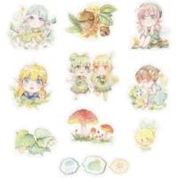 Creativ Company Masking tape stickers, meisjes, afm 20-50 mm, 30 stuk/ 1 doos