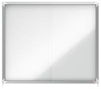 Nobo Premium Plus binnenvitrine, schuifdeuren met hoekslot, magnetisch, 15 x A4 Nobo Premium Plus binnenvitrine, schuifdeuren met hoekslot, magnetisch, 15 x A4