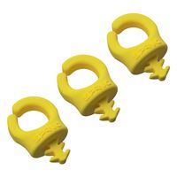 SPRIG Cable Opening 13,5 mm 3/8”-16, Yellow, 3-Pack