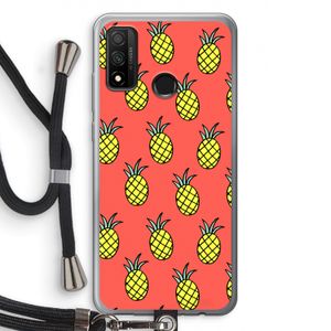 Ananas: Huawei P Smart (2020) Transparant Hoesje met koord