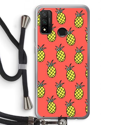 Ananas: Huawei P Smart (2020) Transparant Hoesje met koord