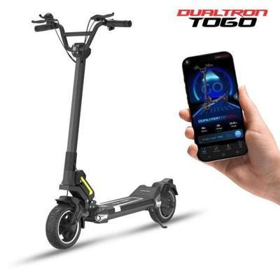 Elektrische step - DUALTRON TOGO PLUS - 9'' wielen - Max. vermogen 800W - 50km bereik - Lekvrije banden