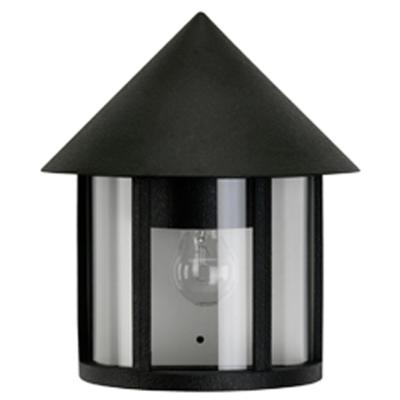 Albert Buitenlamp platToit 30cm - zwart - 663222