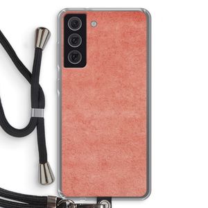 Marrakech Walls: Samsung Galaxy S21 FE Transparant Hoesje met koord