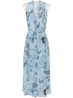 Zadig&Voltaire robe longue Rolanys - Bleu - thumbnail