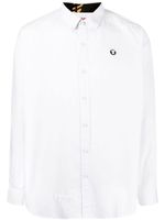 AAPE BY *A BATHING APE® chemise à patch logo - Blanc - thumbnail