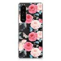 Sony Xperia 1 III TPU Case Butterfly Roses - thumbnail