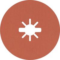 Bosch Accessories 2608621806 Fiberschijf Diameter 115 mm Boordiameter 22.23 mm 5 stuk(s)