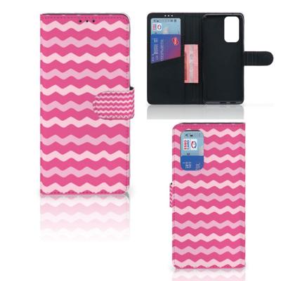 OnePlus 9 Pro | Telefoon Hoesje | Waves Pink