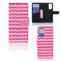 OnePlus 9 Pro | Telefoon Hoesje | Waves Pink OnePlus 9 Pro | Telefoon Hoesje | Waves Pink