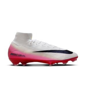 Nike Zoom Mercurial Superfly 10 Elite Gras Voetbalschoenen (FG) Wit Rood Zwart