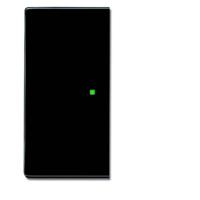Busch-Jaeger 2CKA006220A0047 Afdekking 2-voudig free@home Zwart-grijs, Antraciet 1 stuk(s)
