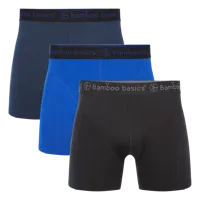 3-pak heren boxershorts - Rico - Bamboe ondergoed heren - Onderbroek lange pijpjes - Huidvriendelijk