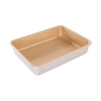 Nordic Ware - Bakvorm, Rechthoek, Non Stick, 32.7 x 24.1 cm, Aluminium - Nordic Ware Naturals Nonstick