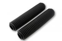 PAASCHBURG & WUNDERLICH Rubberen voorvorkhoezen, Voorvorkbescherming voor de moto, Zwart (per paar) PAASCHBURG & WUNDERLICH Rubberen voorvorkhoezen, Voorvorkbescherming voor de moto, Zwart (per paar)