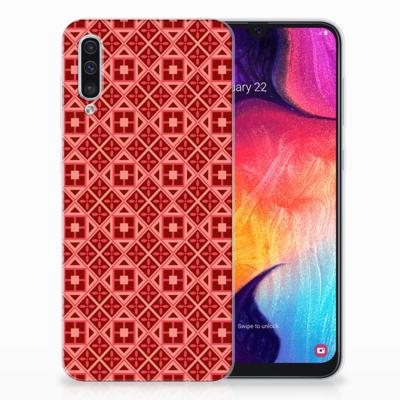 Samsung Galaxy A50 | TPU bumper | Batik Rood
