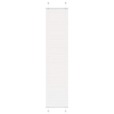 Pliss rolgordijn 45x200 cm stofbreedte 44,4 cm polyester wit