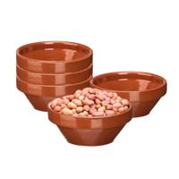 Soepkommen / serveer schaaltje - 6x - terracotta - D15 x 6 cm - aardewerk - Spaanse sfeer - 600 ml Soepkommen / serveer schaaltje - 6x - terracotta - D15 x 6 cm - aardewerk - Spaanse sfeer - 600 ml