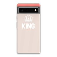 King zwart: Google Pixel 6 Transparant Hoesje