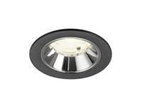 SLV InbouwspotNuminos S zwart/chroom 4000K - 55gr - 1009477