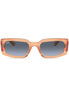 Ray-Ban lunettes de soleil Kiliane Bio-Based à monture rectangulaire - Orange