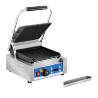 Contactgrill - geribbeld- timer - 1.800 w