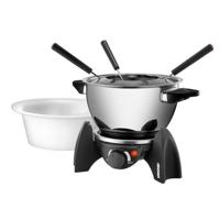 Unold 48615 Fondue 500 W Met handmatige temperatuursinstelling Zwart, Zilver Unold 48615 Fondue 500 W Met handmatige temperatuursinstelling Zwart, Zilver