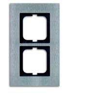 Busch-Jaeger 2CKA001754A4255 Frame Frame 2-voudig RVS 1 stuk(s)