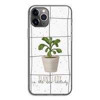 Kamerplant op vensterruit: iPhone 11 Pro Transparant Hoesje