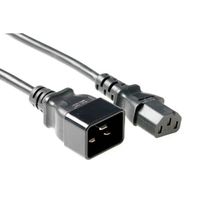 ACT AK5440 230V Stroomkabel C13/C20 - 1 meter - thumbnail