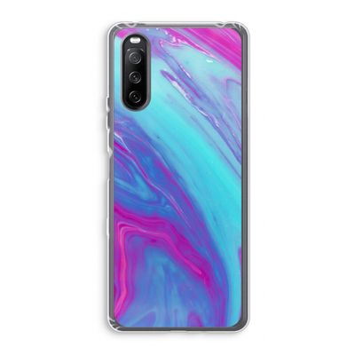 Zweverige regenboog: Sony Xperia 10 III Transparant Hoesje