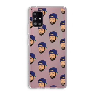 Drake Away: Samsung Galaxy A51 5G Transparant Hoesje