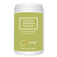 Natural Energy Functionele Voeding Spirulina - Chlorella Balance 500Capsules