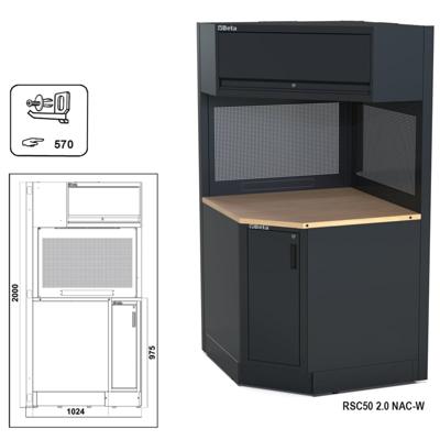 Beta Rsc50 Nac-W Zelfdragende Complete Hoek - 050001327
