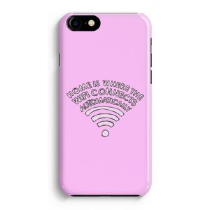 Home Is Where The Wifi Is: Volledig Geprint iPhone 7 Hoesje