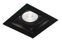 Sub Luuk LED-inbouw spot 5w met trafo 230V 7,5 x 10 x 10 cm, zwart