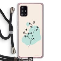 Love your petals: Samsung Galaxy A51 5G Transparant Hoesje met koord