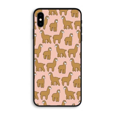 Alpacas: iPhone XS Max Biologisch afbreekbaar hoesje