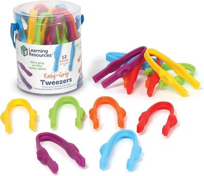 Learning Resources Easy-Grip pincet set (12 stuks)