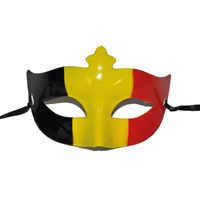 Supporters Oogmasker vlag Belgie   -