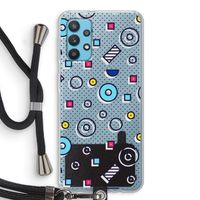 8-bit N°9: Samsung Galaxy A32 4G Transparant Hoesje met koord