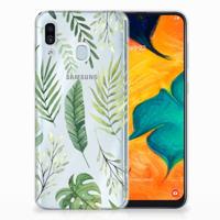 Samsung Galaxy A30 | TPU Case | Leaves