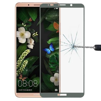 Voor Huawei Mate 10 Pro 9H oppervlaktehardheid 2.5D gekromde rand HD explosieveilige gehard glas Screen Protector (mokka goud)