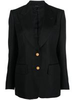 TOM FORD blazer à simple boutonnage - Noir