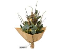 gras prelit d15h50 cm groen/wit/warm wit Everlands - Everlands