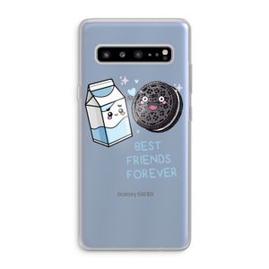 Best Friend Forever: Samsung Galaxy S10 5G Transparant Hoesje