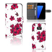 Samsung Galaxy S7 Edge Hoesje Blossom Red