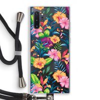 Tropisch 2: Samsung Galaxy Note 10 Plus Transparant Hoesje met koord