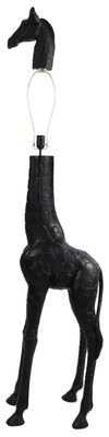 Light & Living Vloerlamp 'Giraffe' 184cm, kleur Zwart (excl. kap)